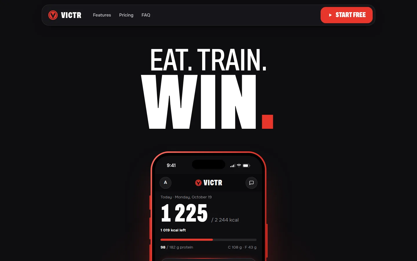 Victr website